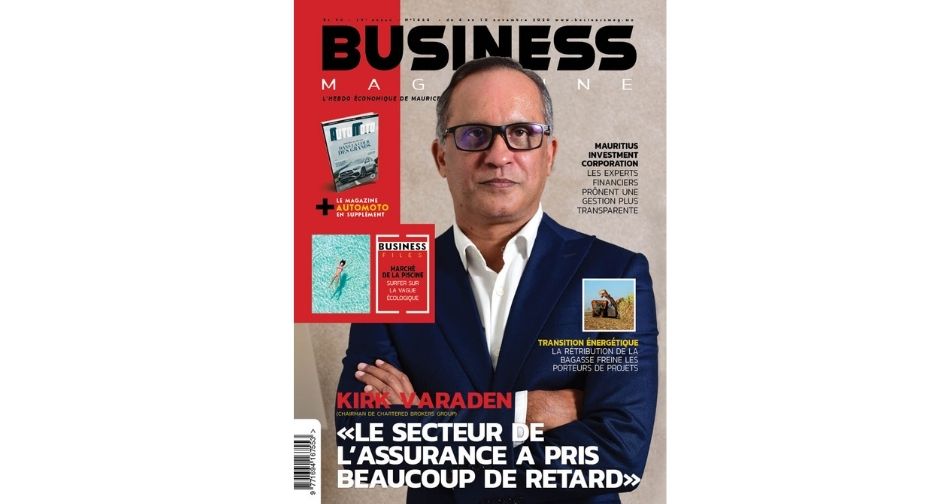 Kirk Varaden : «Le secteur de l’assurance a pris beaucoup de retard» | business-magazine.mu