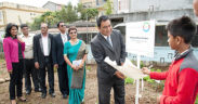 Vivo Energy Mauritius parraine le jardin médicinal de l’école Pandit Sahadeo | business-magazine.mu